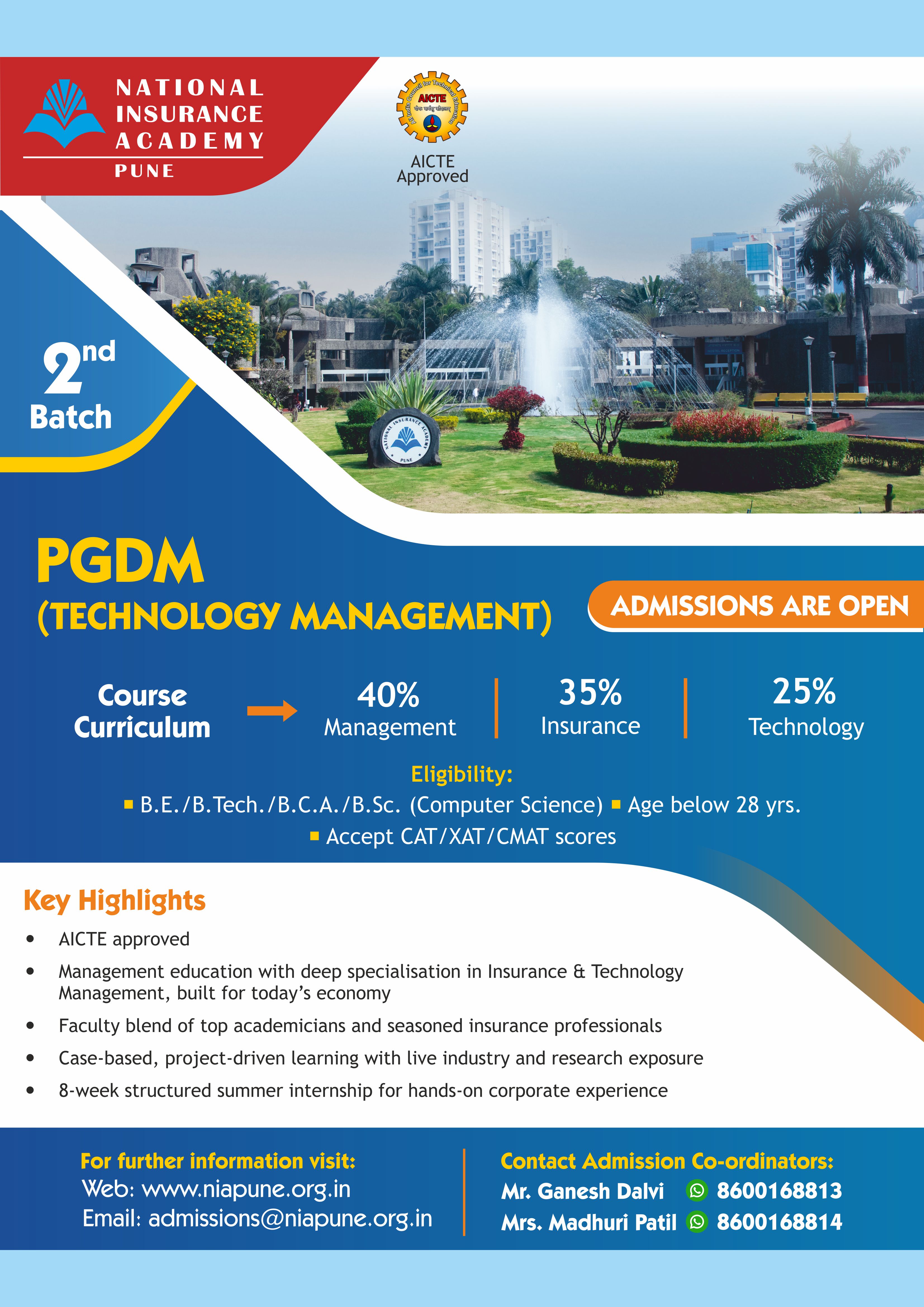 PGDM Technology Management